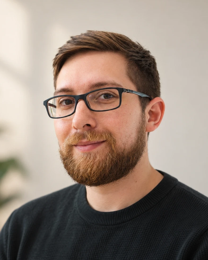 Porträt von Simon Rossmann